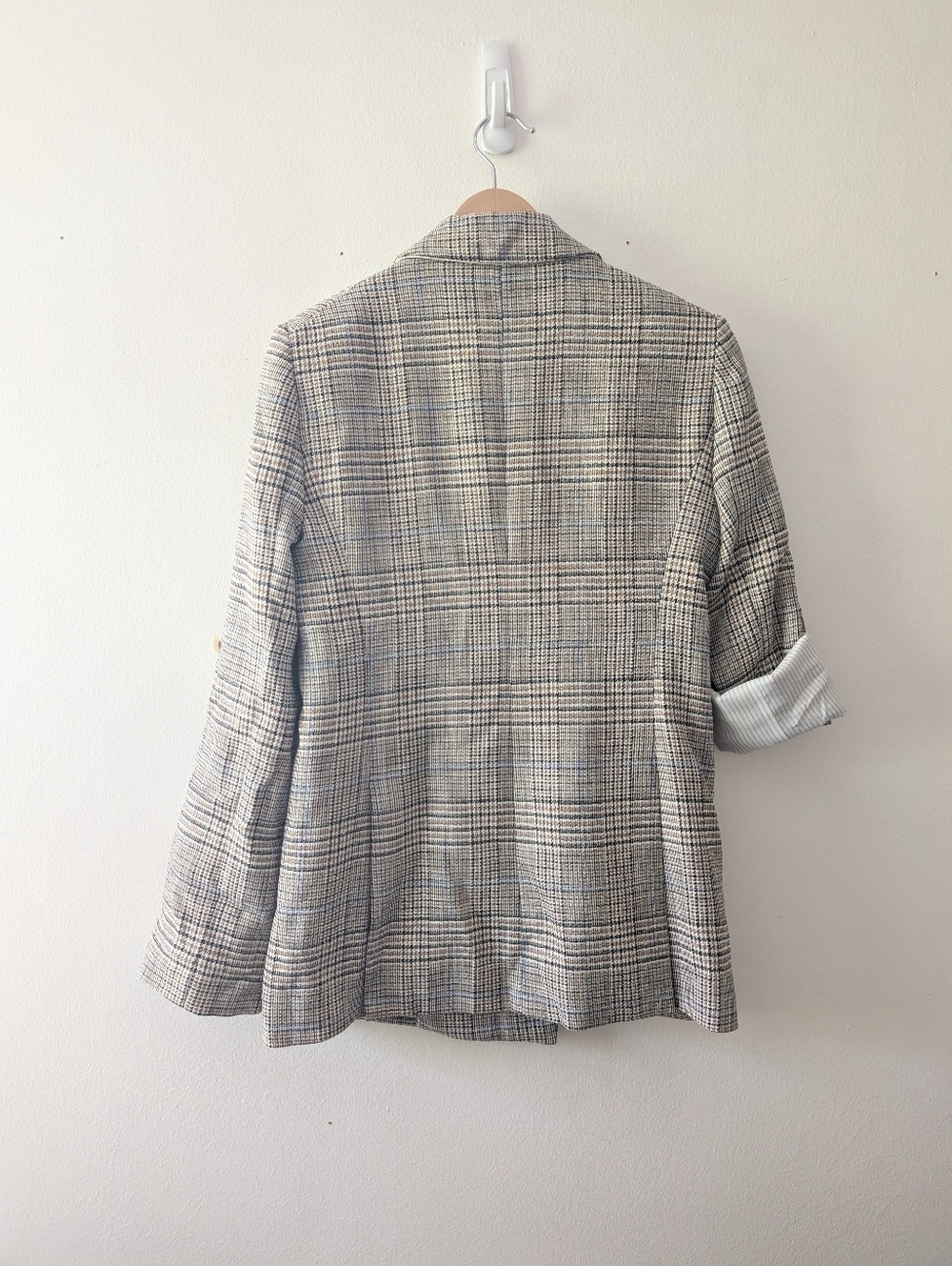 Veronica Beard Parineti Houndstooth Dickey Jacket Blazer Celebrity Size 0 - Picture 7 of 12